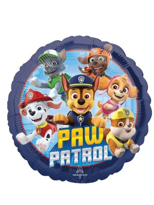 Paw Patrol Round Shaped Foil Balloon