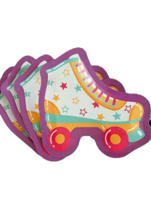 Rollerskate Party Paper PLates