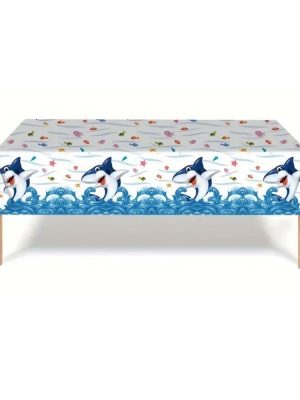 Shark Disposable Tablecloth Plastic