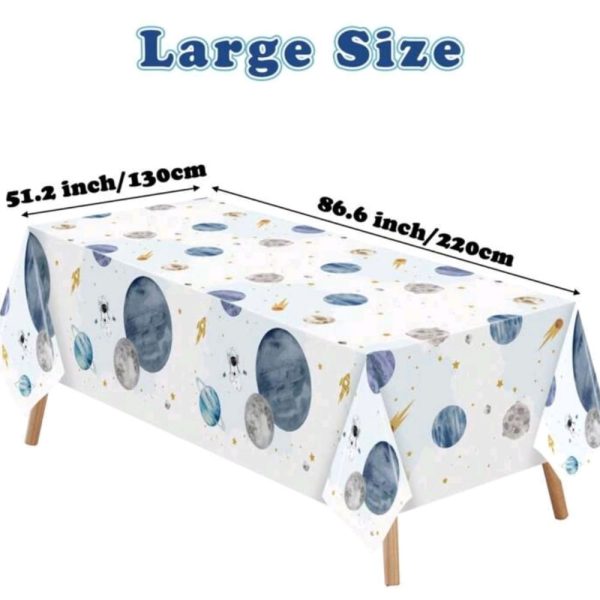 Space Party Table Cloth