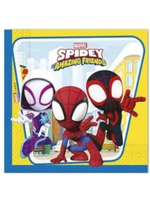 Spidey and His Amazing Friends Napkins 20 Piece