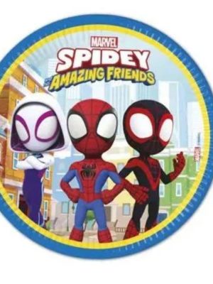 Spidey and His Amazing Friends Paper Plates 8 Piece