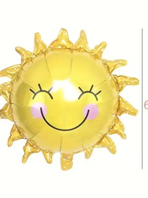 Sun Shaped Foil Balloon