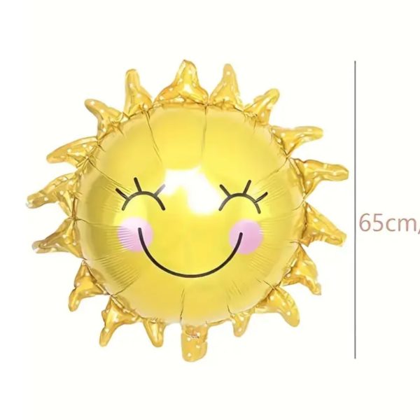 Sun Shaped Foil Balloon