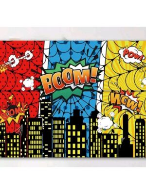 Super Hero Backdrop