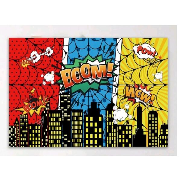 Super Hero Backdrop