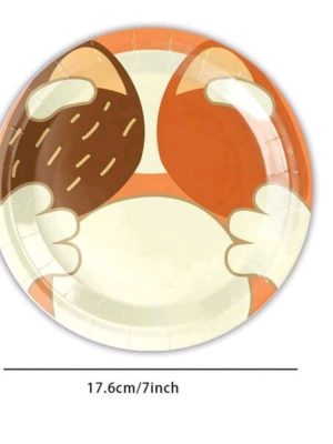 Bingo Themed Paper Plates