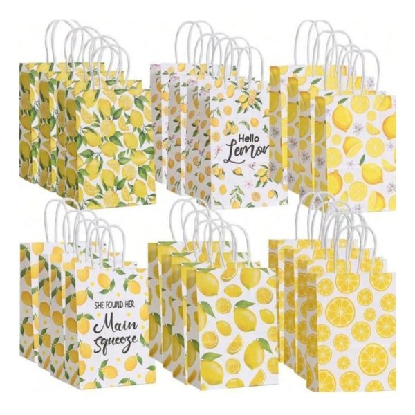 Bridal Shower Party Favor Bags Party Supplies For A Bridal Shower Lemon Themed Party