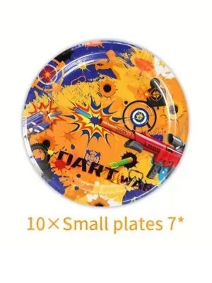 Dart War Paper Plates 17 cm