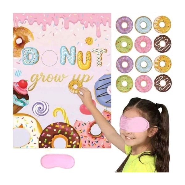 Donut Pin the Donut Party Game