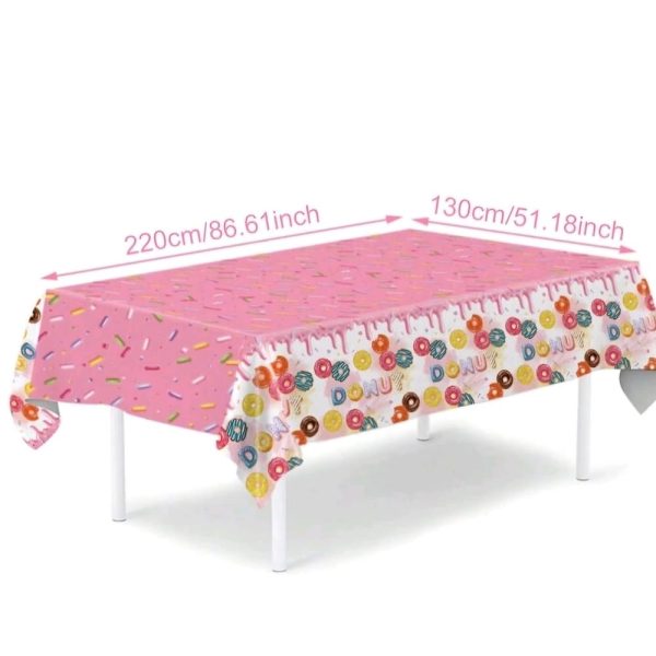 Donut Tablecloth Large Dimensions