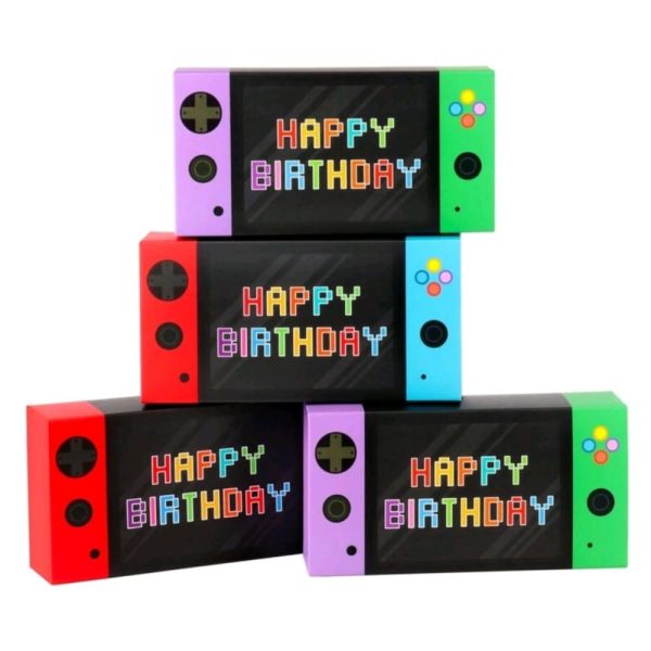 Game Themed Favor Boxes 8 Piece Console Shaped Favor Boxes