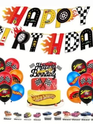 Hot Wheels Party Supplies 34 Piece