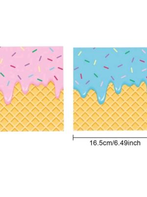 Ice Cream Party Napkins