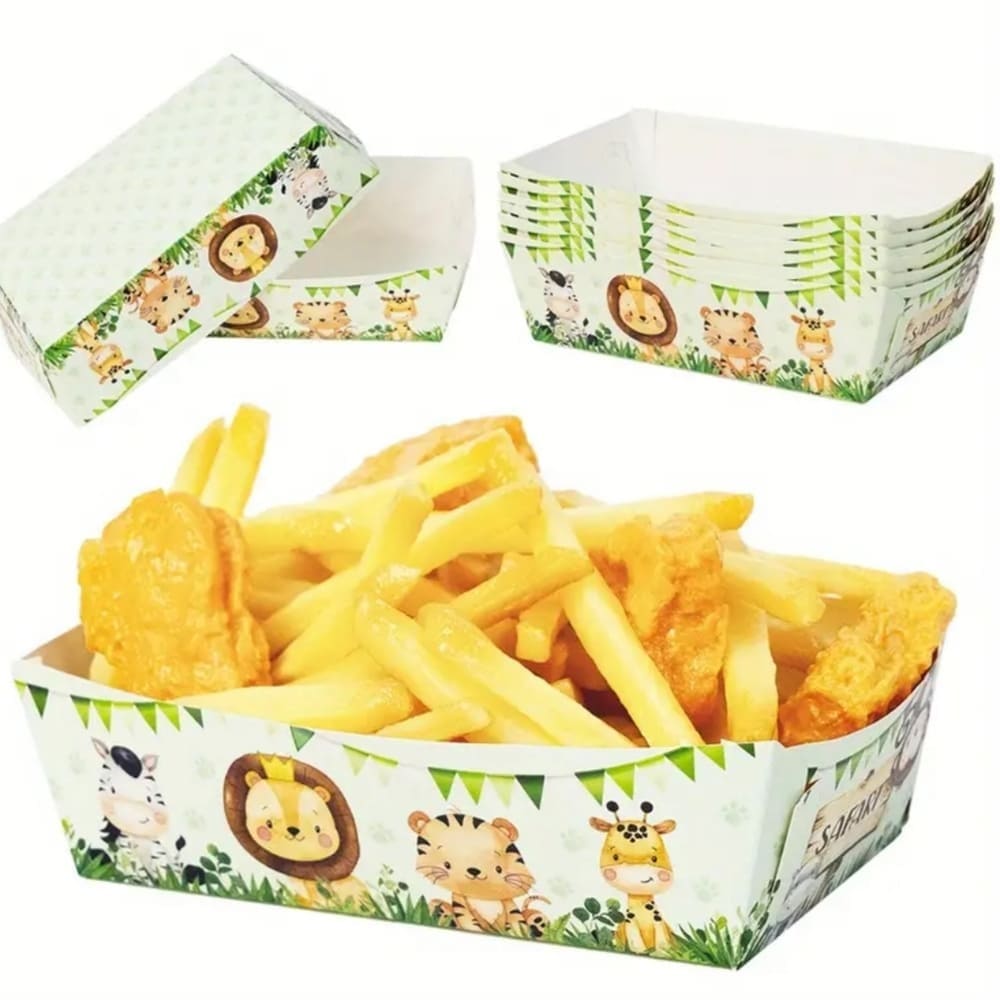 Safari Paper Plates-6 Piece 1 Safari Paper Plates Safari Party Supplies