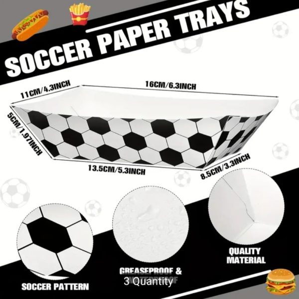 Soccer Paper Plates Soccer Party Supplies