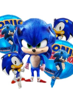 Sonic The Hedgehog Foil Balloons. Sonic The Hedgehog Party Supplies