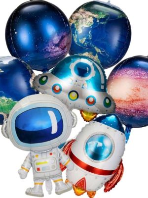 Space Party Decorations Space Foil Balloons
