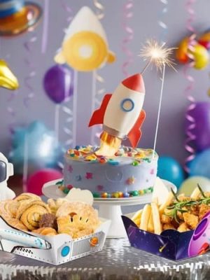Space Party Supplies Paper Plates