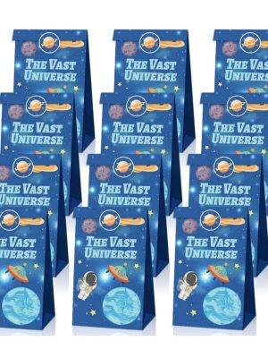 Space Party favor Bags 12 Piece