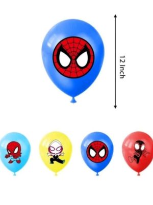Spidey And His Amazing Friends Latex Balloons Spidey and His Amazing Friends Party Supplies