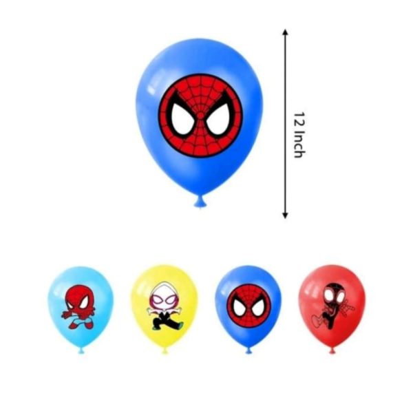 Spidey And His Amazing Friends Latex Balloons Spidey and His Amazing Friends Party Supplies