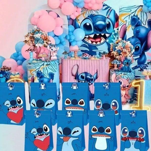 Stitch Party Favor Bags Party Supplies for a Stitch Themed Party