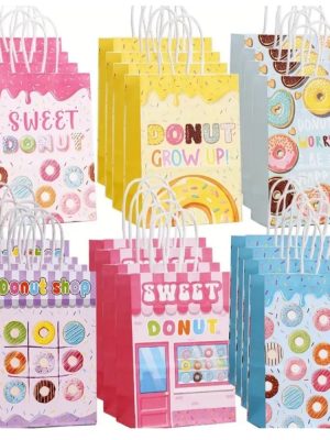 Donut Paper Favor Bags