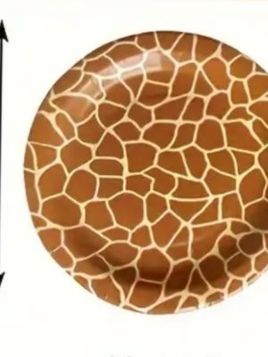Giraffe Party Tableware Paper Plates Small