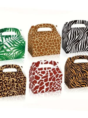 Jungle Safari Party Favor Boxes