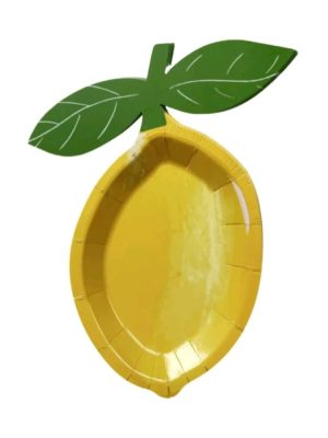 Lemon Paper Plates Lemon Tableware