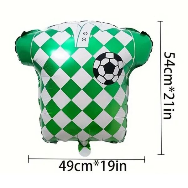 Soccer Themed Foil Balloon Green Party Decorations For Soccer Themed Party