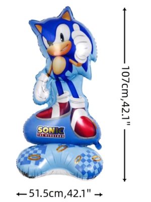 Sonic Foil Balloon Sonic Party Decoration (1)