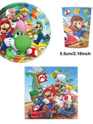 Super Mario Tableware Set 30 Piece