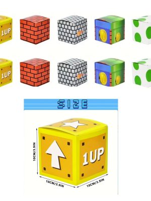 Super Mario Themed Favor Boxes