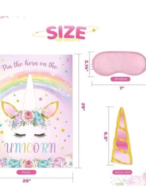 Unicorn Party Game Unicorn Party Supplies
