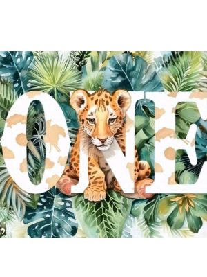 Wild One Party Supplies Backdrop