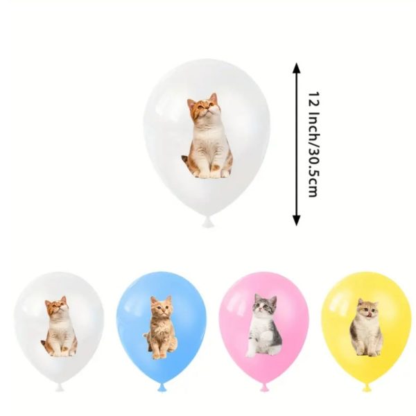 Cat Latex Balloons