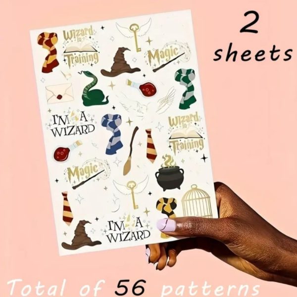 Harry Potter Themed Party Favors Temporary Tattoos