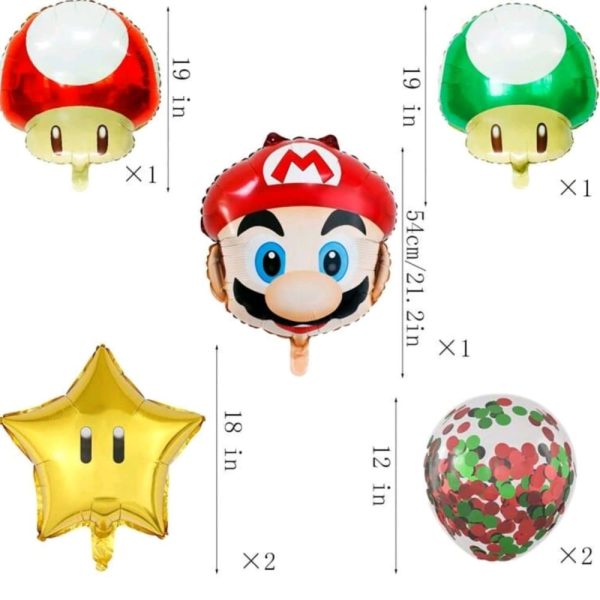 Mario Party Balloon Set 7 Piece