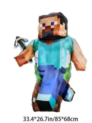 Pixel Party Foil Balloon