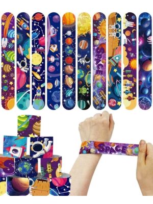 Space Party Favors 12 Piece Slapbands