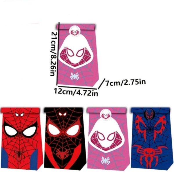 Spiderman Party Supplies Favor Bags