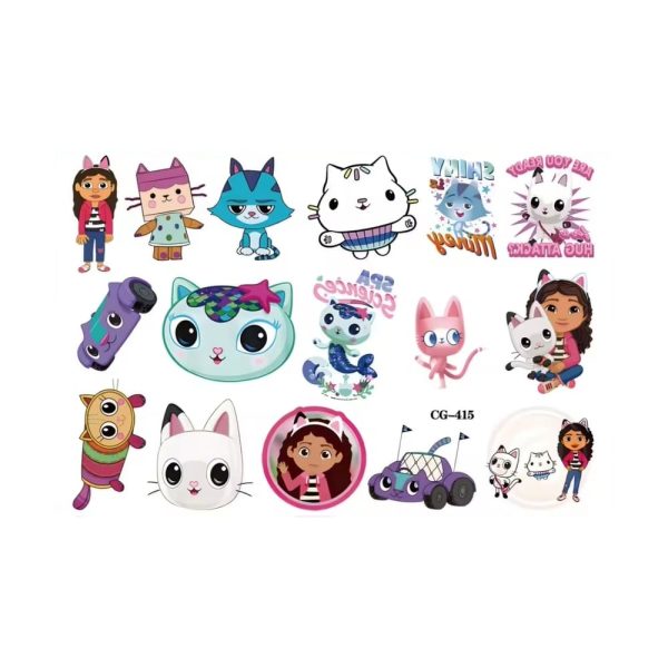 Gabby Party Favors Temporary Tattoos