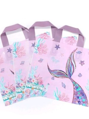 Mermaid Favor Bags With Handle