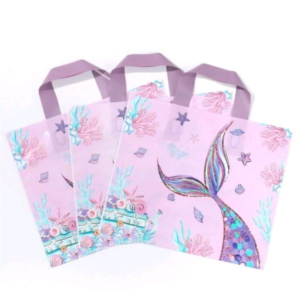 Mermaid Favor Bags With Handle