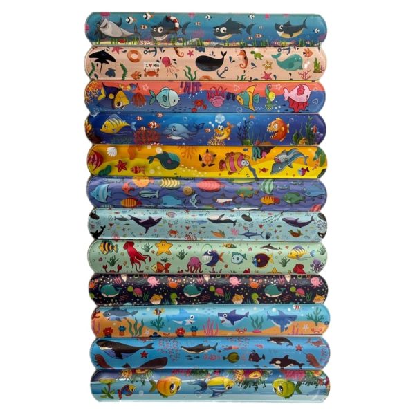 Under The Sea Party Favors Slapbands 12 Piece