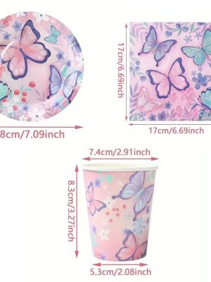 Butterfly Tableware Set 30Piece