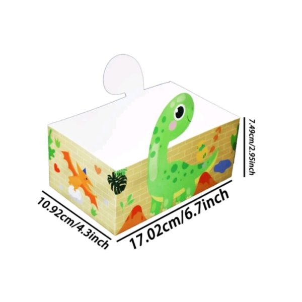 Dinosaur Snack Trays 6 Piece
