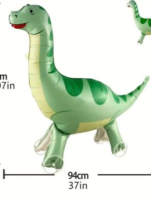 Dinosaur Walking Balloon On Wheels